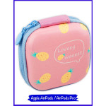 Чехол-сумочка дизайнерский для AirPods / AirPods Pro. Ананас.