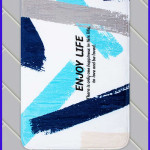 Коврик для ванной комнаты. Enjoy life.