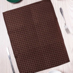 Коврик для сушки посуды. Коричневый.