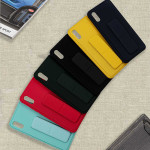 Чехол для Xiaomi Redmi 9A. Бирюзовый. Магнитный хлястик.