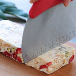 Шпатель кондитерский с пластиковой ручкой