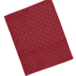 Коврик для сушки посуды. Клетка большая. Красный.