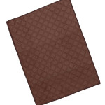 Коврик для сушки посуды. Клетка большая. Коричневый.