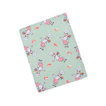 Коврик для сушки посуды. Повар с тортом. Зеленый.