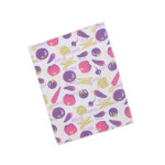 Коврик для сушки посуды. Овощи. Белый.