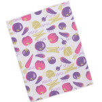 Коврик для сушки посуды. Овощи. Белый.